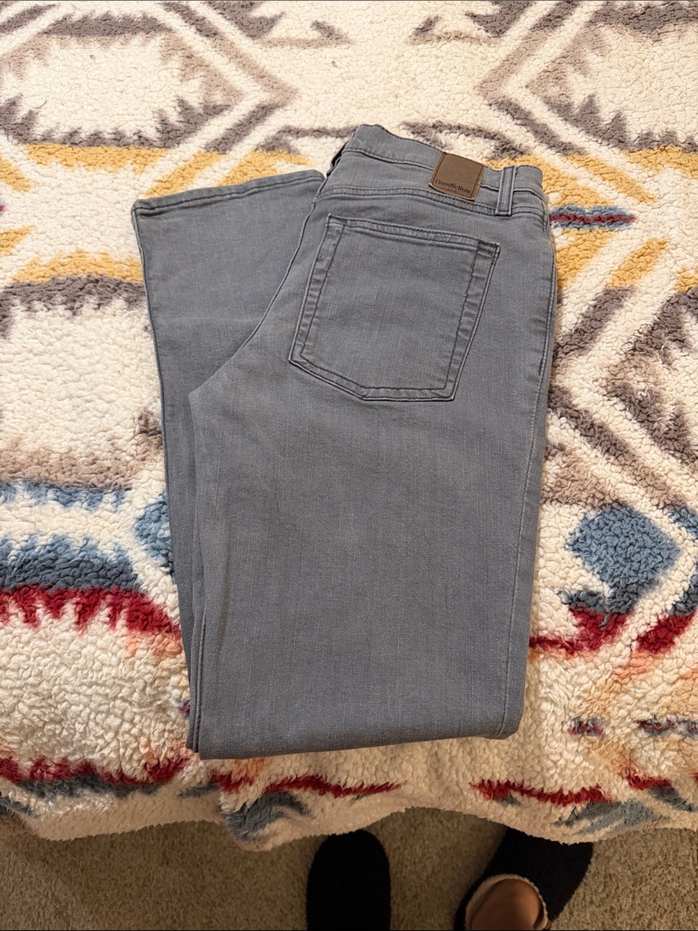 Men’s Grey Jeans - Slim Straight Fit